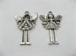 (image for) 20 pcs Metal Pretty Girl Pendants yw-ac-mp3