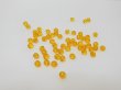 (image for) 4200 Orange Faceted Round Beads Jewellery Finding 6mm