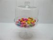 (image for) 1X Wedding Event Glass Cake Stand/Jar with Lid 25cm