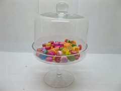 (image for) 1X Wedding Event Glass Cake Stand/Jar with Lid 25cm