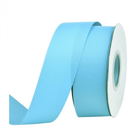 100Yards Blue Grosgrain Ribbon 18mm - Click Image to Close
