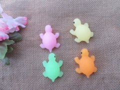 (image for) 24Pcs Hand Squeeze Squishy Turtle Healing Stress Reliever Toys