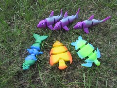 6Pcs Throwing Diving Game Toys Swimming Pool Toys Mixed Color