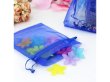 (image for) 98 Blue Drawstring Jewelry Gift Pouches 22x16cm