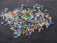 250Grams Loose Glass Seed Beads 2-7mm Mixed Color