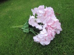 1Pcs x 7 Head Artificial Hydrangea Flower Arrangement Wedding