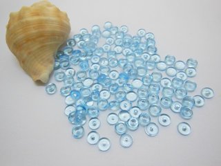 5200Pcs Light Blue Semi Bead Confetti Table Scatter Wedding Favo (image for) 5200Pcs Light Blue Semi Bead Confetti Table Scatter Wedding Favo