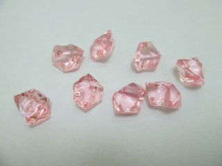 230X Pink Acrylic Ice Stone Crystal Vase Table Wedding Decor