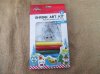 6Sets Kid's Shrink Art Kit 12 Shapes w/Pens