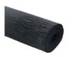 (image for) 5Rolls Black Single-Ply Crepe Paper Arts & Craft