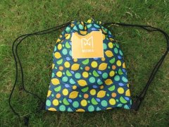 (image for) 6Pcs Drawstring Backpack Shoulder Rucksack - Fruit Fresh Design
