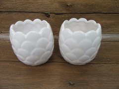 (image for) 8X Lotus Ceramic Flowerpot Planter Desk Bonsai Garden Pot