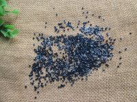 450g Deep Grey Tube Glass Bugle Seed Beads 2mm 450g Deep Grey Tube Glass Bugle Seed Beads 2mm