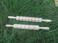1Pc Wooden Embossing Rolling Pin Baking Biscuit Cookies Cake Rol 1Pc Wooden Embossing Rolling Pin Baking Biscuit Cookies Cake Rol