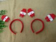 (image for) 12Pcs Christmas Headband Decorations Snowman Hair Band Child Kid