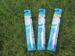 (image for) 12Pcs Oral Care Adult Deep Clean Toothbrush Mixed Color
