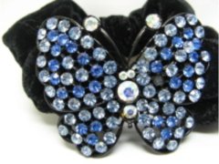 (image for) 1Pc Chic Designer Hair Clips,Rhinestone Floral Clip