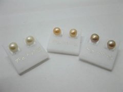 100Pairs Fresh Water Genuine Pearl Earring Studs Mixed 100Pairs Fresh Water Genuine Pearl Earring Studs Mixed