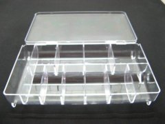 (image for) 10Pc Bead Storage Boxes 11 compartment Organizer Tray