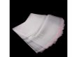 500 Clear Self-Adhesive Seal Plastic Bags 59x35cm (image for) 500 Clear Self-Adhesive Seal Plastic Bags 59x35cm