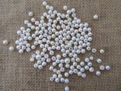 500Grams Simulate Pearl Loose Spacer Beads 6-8mm Dia. 500Grams Simulate Pearl Loose Spacer Beads 6-8mm Dia.