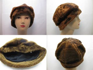 6Pcs New Unisex Artificial Faux Fur Hat