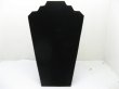 (image for) 2X Black Velvet Sponge Mannequin Necklace Display