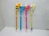 48Pcs Automatic Ball Point Pens w/Bear on Top Mixed Colour