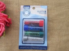 (image for) 5Pkts x 4Pcs Glitter Shaker Multi Purpose Glitter For Art Crafts