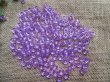 500g Transparent Purple Barrel Pony Beads Loose Bead 8mm