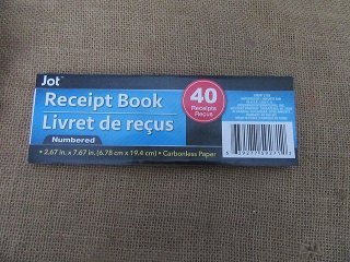 6Pcs x 40 Sheets Receipt Book Pad Business Office Supplies (image for) 6Pcs x 40 Sheets Receipt Book Pad Business Office Supplies