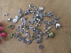 250g Antique Metallic Plastic Beads Pendants DIY Jewellery Craft 250g Antique Metallic Plastic Beads Pendants DIY Jewellery Craft