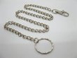 (image for) 20X Metal Clasp Key Rings Keychain 56cm Long