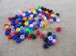 (image for) 500Grams Plastic Barrel Pony Beads Loose Beads 8mm Mixed