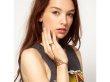 12Pcs Metal Fish Scale Finger Ring Link Bracelet (image for) 12Pcs Metal Fish Scale Finger Ring Link Bracelet