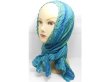(image for) 10Pcs Tiny Stretchy Lady's Wrinkled Scarves 23x200cm
