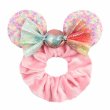 3Pcs New Trendy Mouse Ears Bow Scrunchies Hair Bands Headband Hair Ties Girls Headwear (image for) 3Pcs New Trendy Mouse Ears Bow Scrunchies Hair Bands Headband Hair Ties Girls Headwear