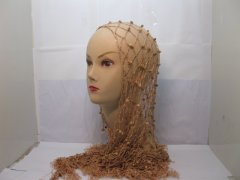 (image for) 10 Fashion Mesh Crochet Scarves Pattern w/Beads