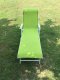 1X Outdoor Folding Recliner Sun Bed Lounge Pool Beach Chair Gree