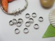 (image for) 20pcs Tibetan Silver Circle Beads European Design Yw-pa-mb32