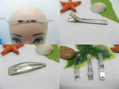 (image for) 1Pc Chic Designer Hair Clips,Rhinestone Floral Clip