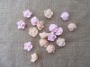50Pcs Polymer Clay Rose Flower Beads Charms 20x12mm