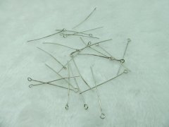 (image for) 500gram Nickel Plated 38mm Eye Pins Finding