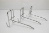 50 Metal Slatwall Grid Peg Hooks Size 11cm