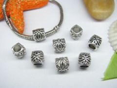 (image for) 20pcs Tibetan Silver Barrel Beads European Design Yw-pa-mb63