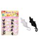40Pcs (20Prs) Funny Soft Mouse Great Sticky Toys White & Black