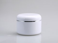 (image for) 10Pcs Cosmetic Cream Makeup Bottle Storage Container 100g White