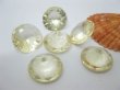 (image for) 198 Diamond Confetti 20mm Wedding Table Scatter - Light Yellow