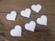 (image for) 90X Heart Petals Wedding Party Decoration - White