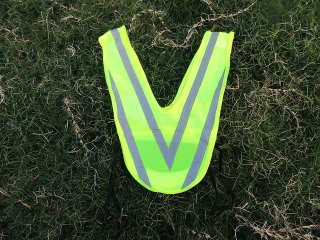 (image for) 6Pcs Kid Neon Security Safety Vest High Visibility Reflective St